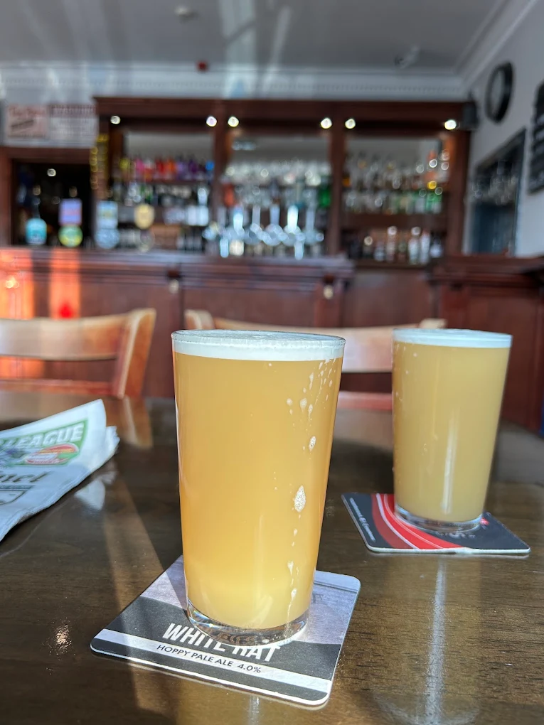 Traditional cask ale handpulls